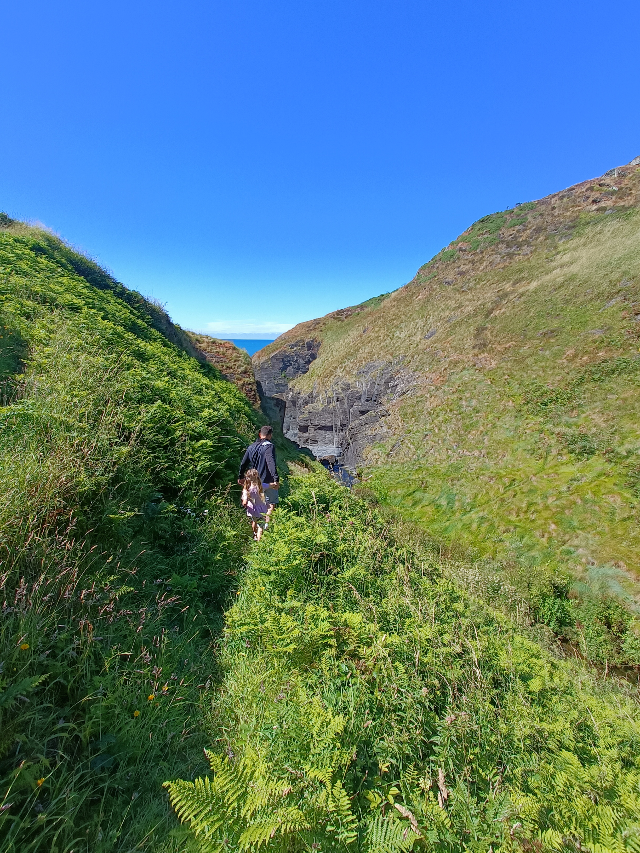 Coast Path from the door